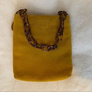The slim Brooklyn crossbody bag in yellow